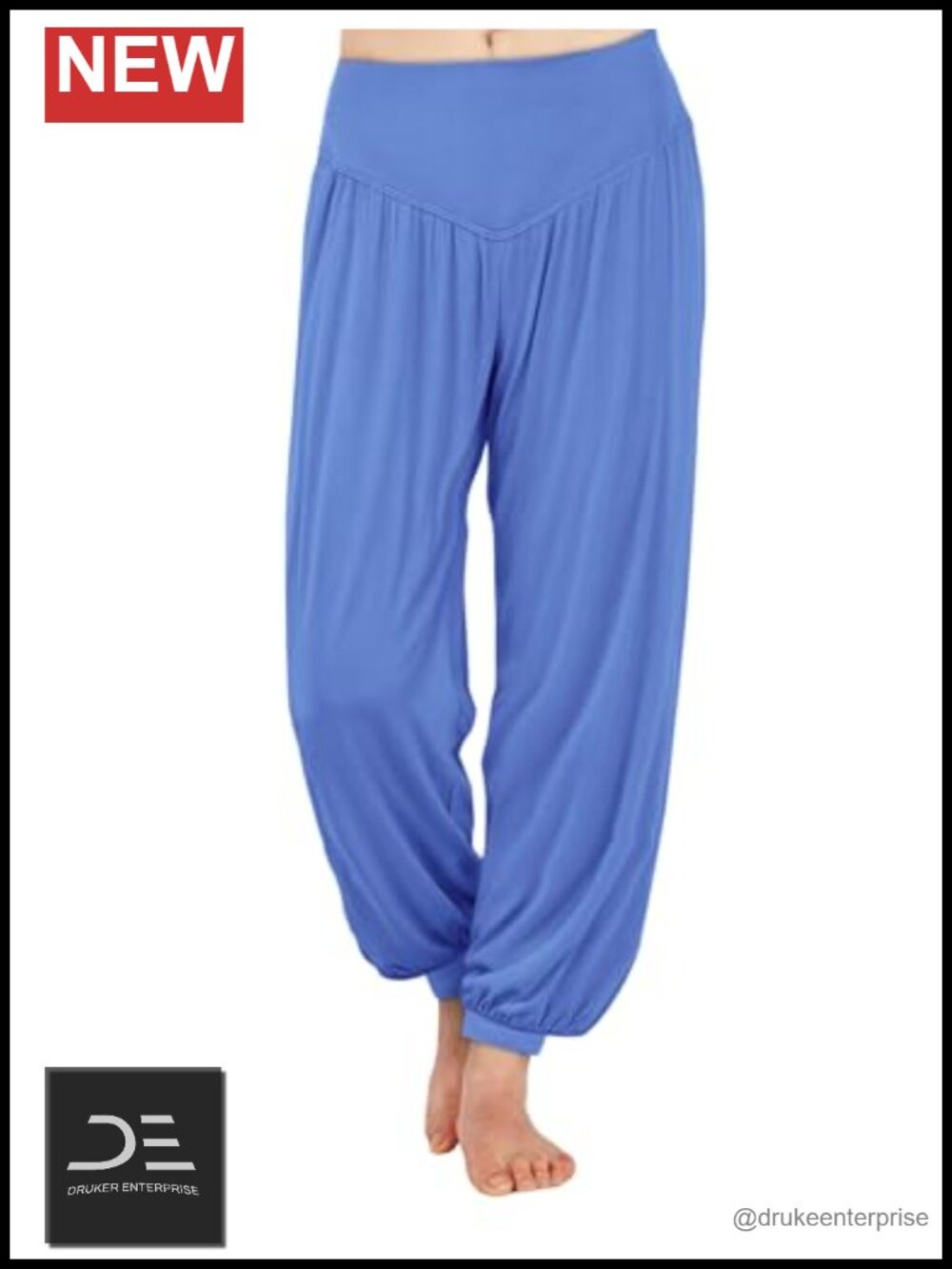 Women's Modal Harem Pants Yoga Joggers Lounge Pajama Bottoms